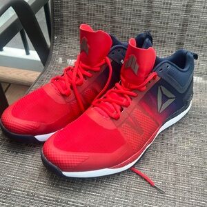 Size 14 JJ watt 2 blue and red